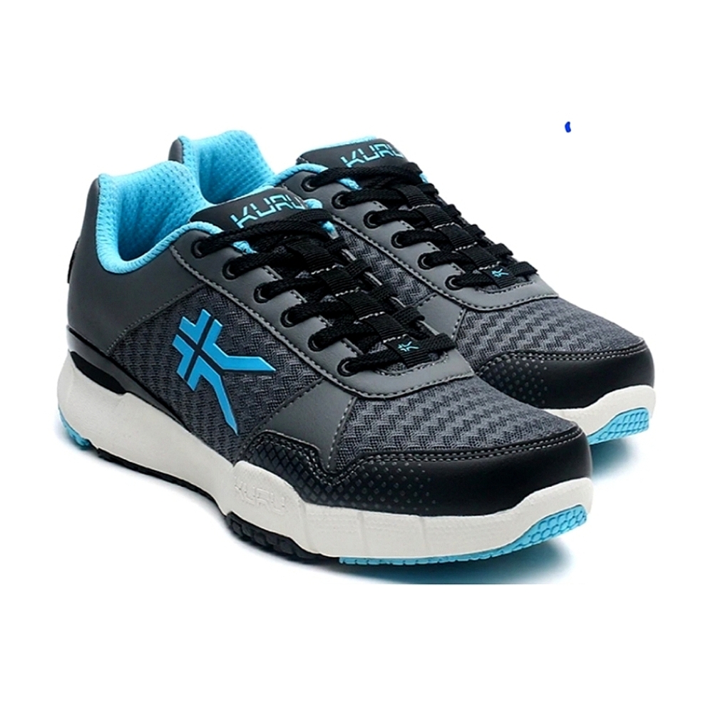 QUANTUM Comfort Sneaker Size 8 Urban Concrete-White-Topaz Blue